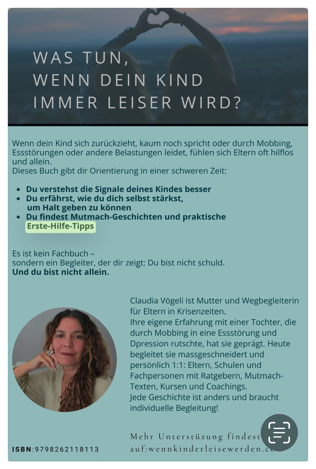 Erste Hilfe für Eltern, wenn Kinder leise werden